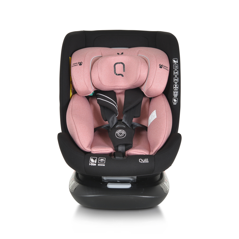Scaun Auto Cangaroo Quill Isofix Pink 0-12 Ani