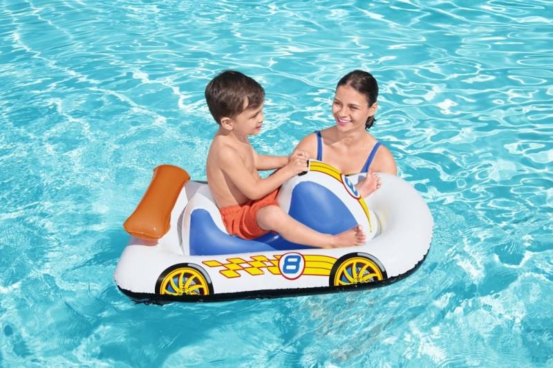 Saltea Mașinuță Bestway Copii Piscină 110x75 - imagine 2