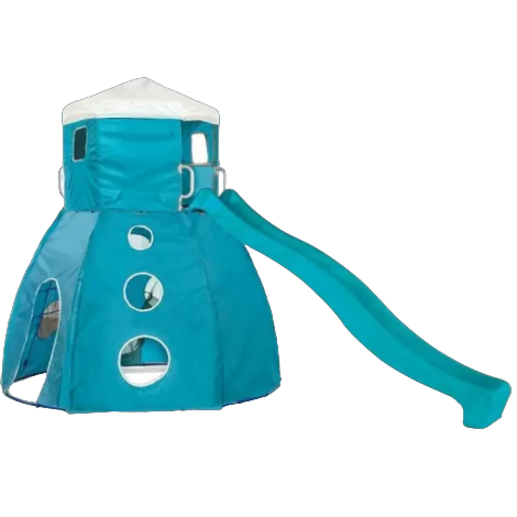 Complex Joaca Climbing Dome Tobogan Plum