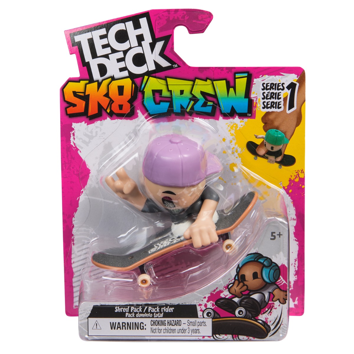 Set Mini Skateboard Tech Deck SK8 Crew