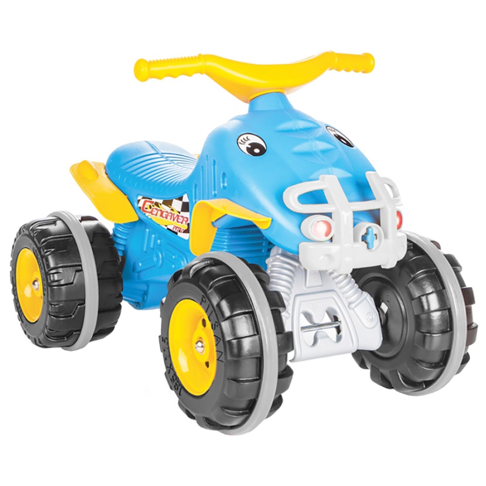 ATV Pilsan Cengaver Alb-Negru, Fără Pedale