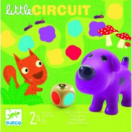 Joc Little Circuit Djeco - Primul Joc de Îndemânare