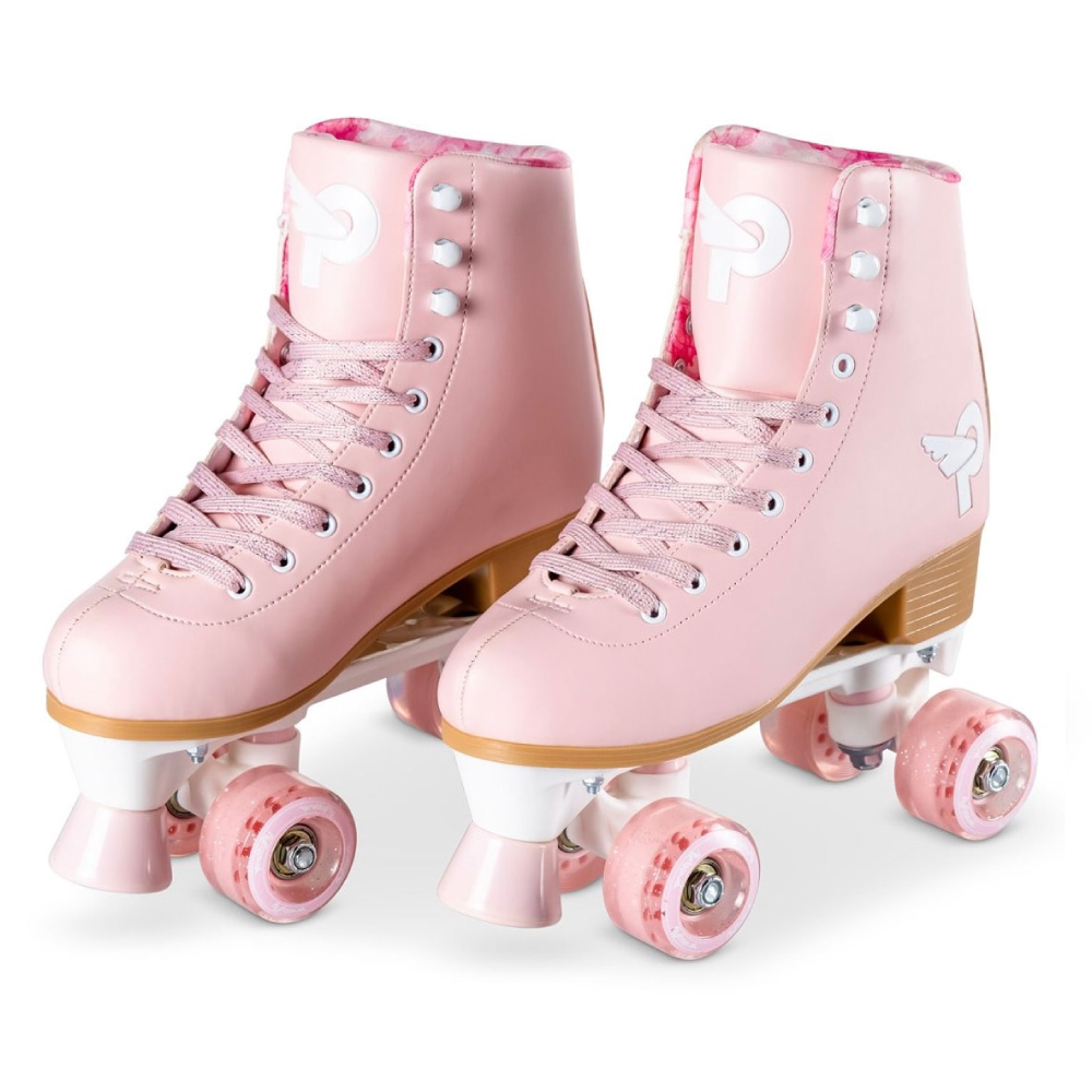 Patine Prettyfly Retro Ajustabile 35-38 Roz - imagine 3