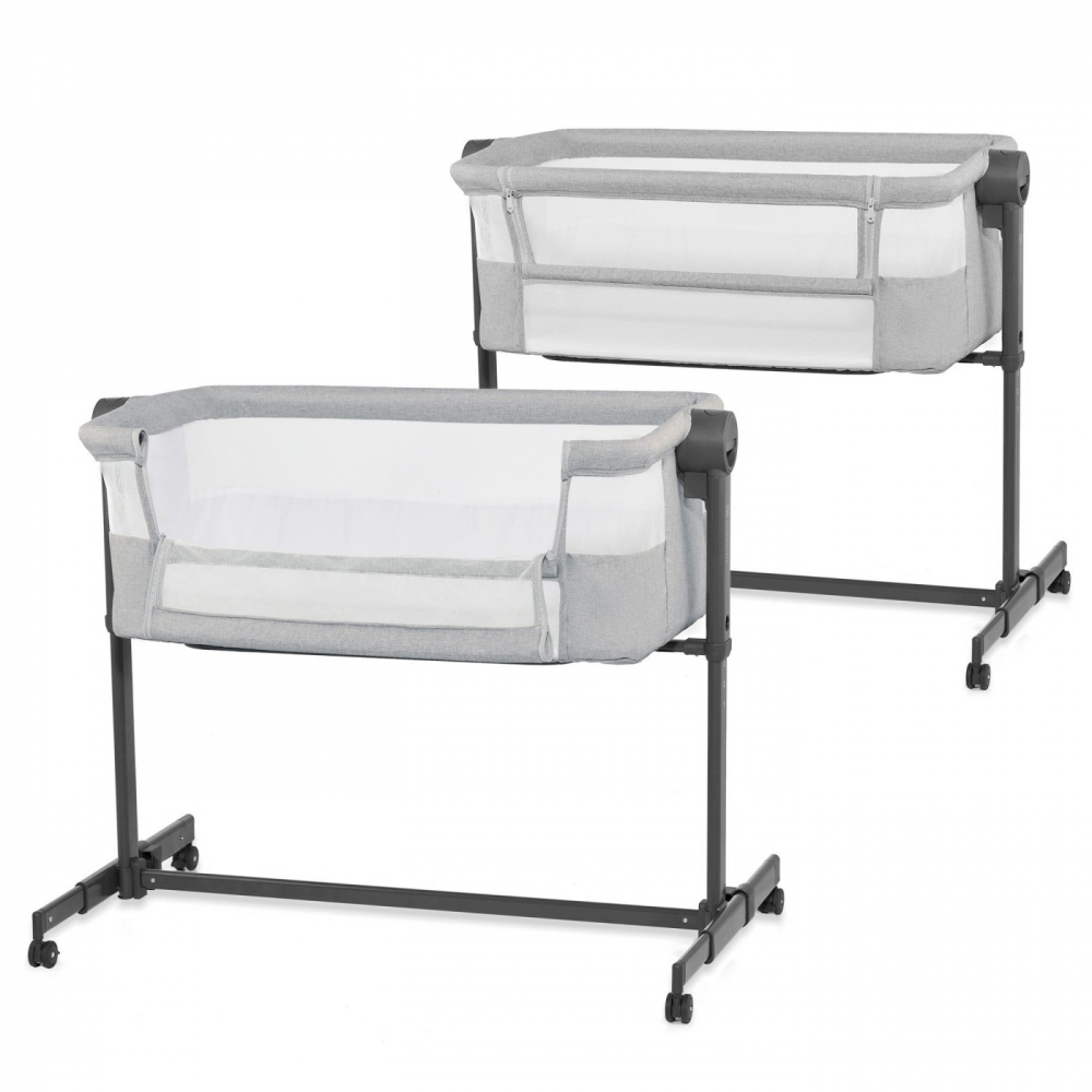 Kinderkraft Neste Up 2 - Patut Co-Sleeper Gri