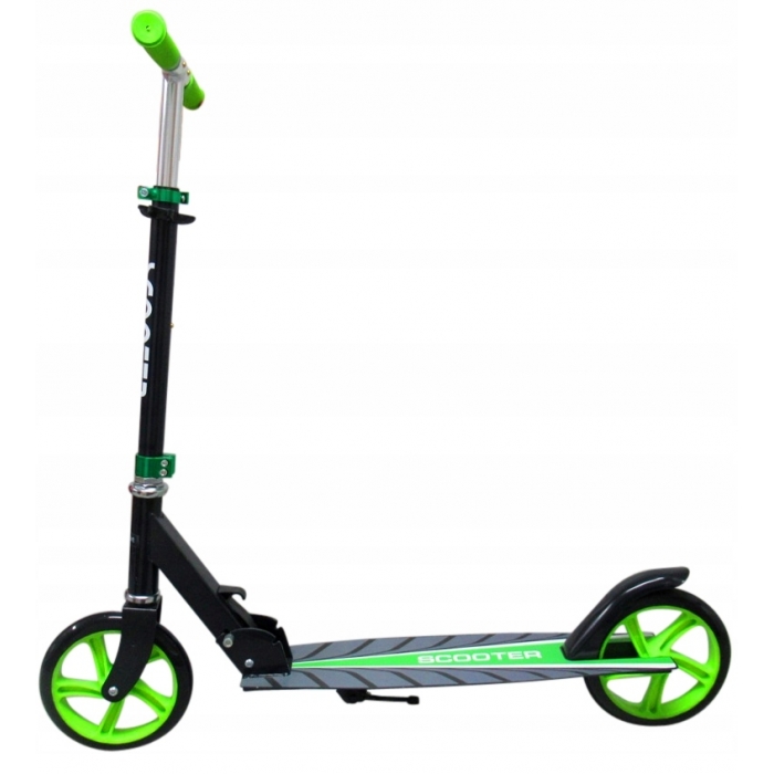Trotineta R-Sport H4 Verde Pliabilă, Reglabilă - imagine 2