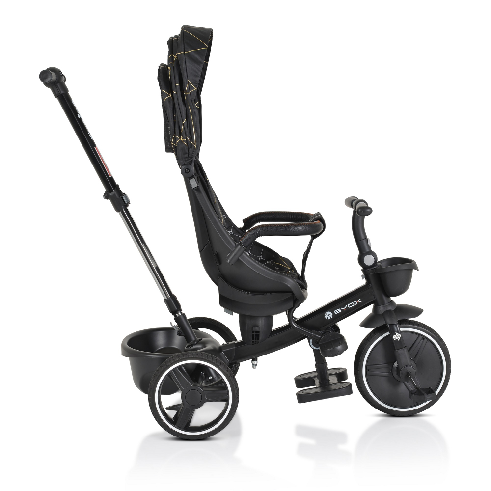 Tricicleta Byox Fusion Black | Maner Parental