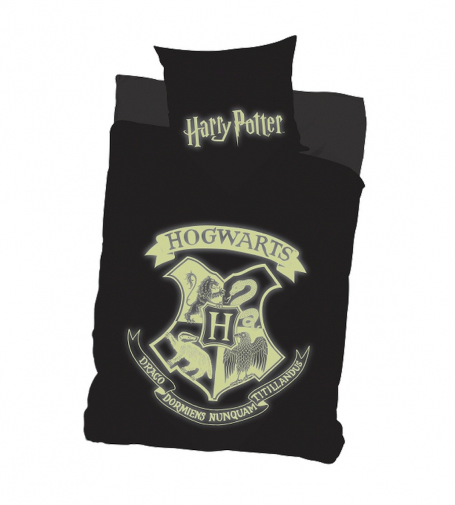 Lenjerie Pat Harry Potter Strălucește în Întuneric - imagine 2