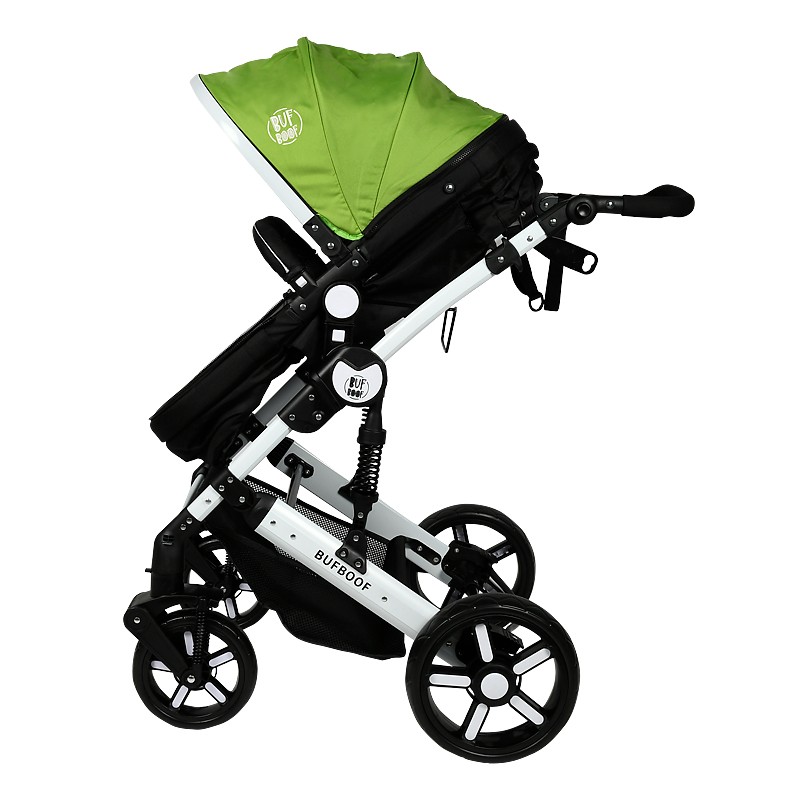 Carucior 2 in 1 Reversibil Buf Boof X2 Green - imagine 2