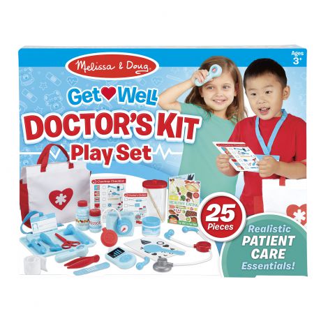 Set Doctorul Melissa & Doug, 25 Piese, 3 Ani+ - imagine 2