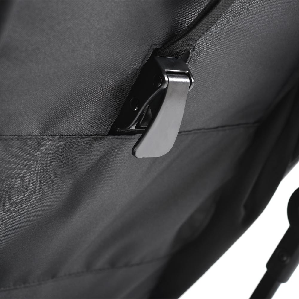 Carucior Cangaroo Easy Fold Gri, Aluminiu, Pana la 22kg - imagine 6