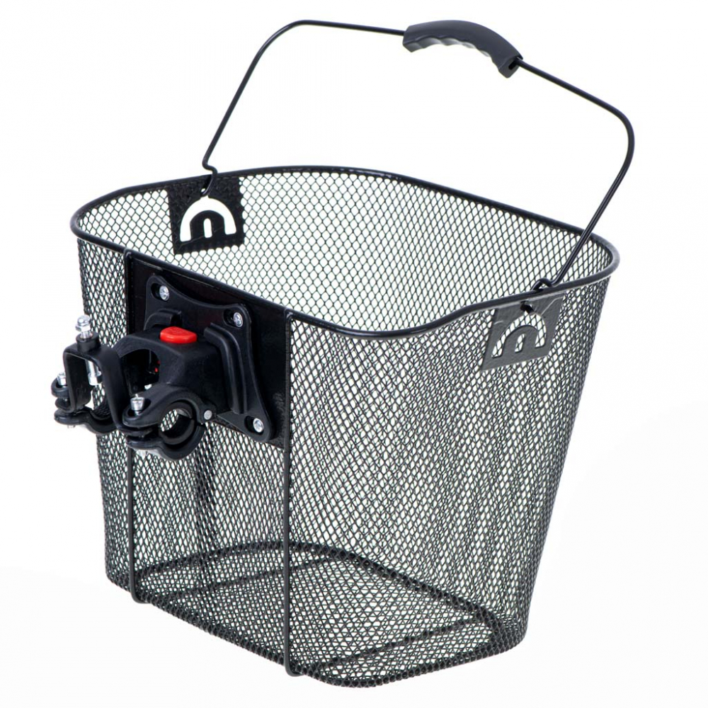 Cos Bicicletă Aluminiu Ikonka Negru - imagine 9