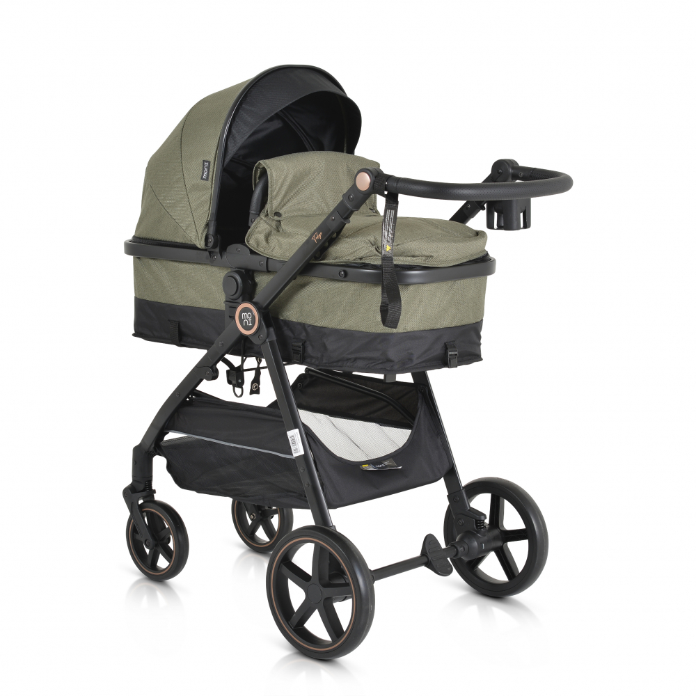 Carucior Moni Tokyo 2in1 Green, Pana la 22kg - imagine 6