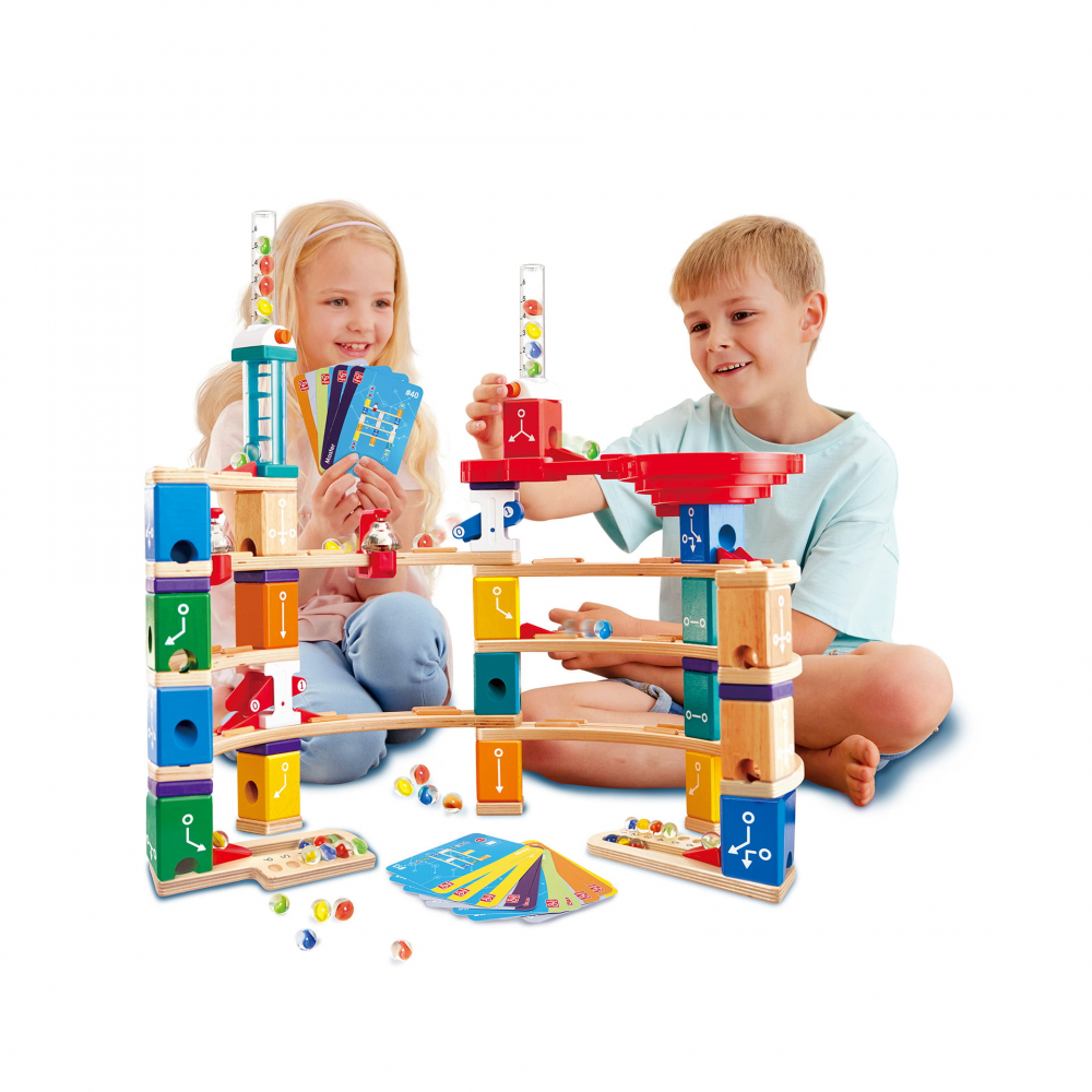 Hape Quadrilla Codare 119 Piese +6 Ani