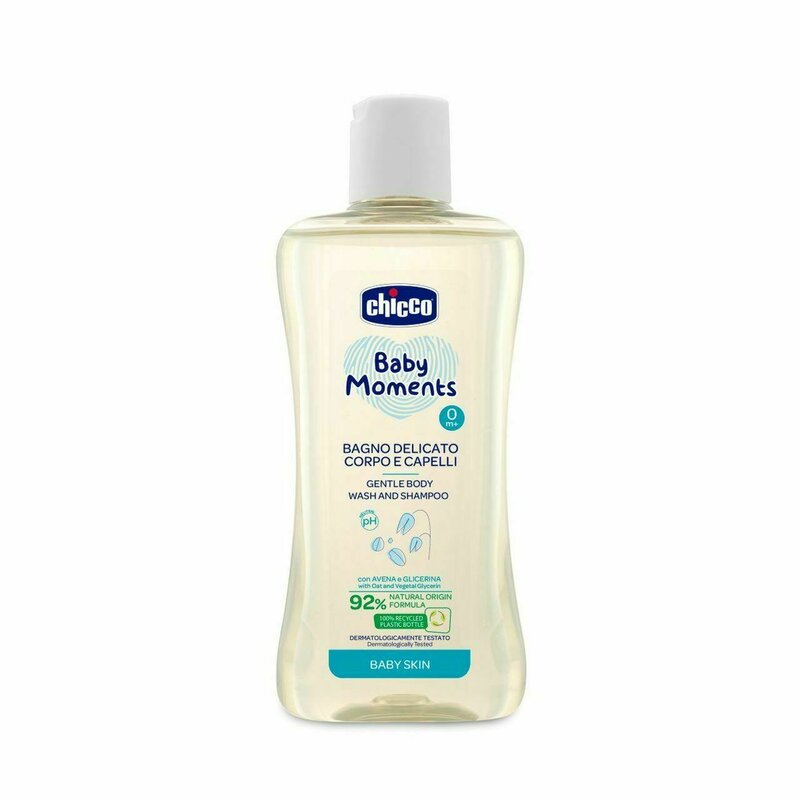 Chicco Baby Moments Șampon 2-in-1 pentru Bebeluși
