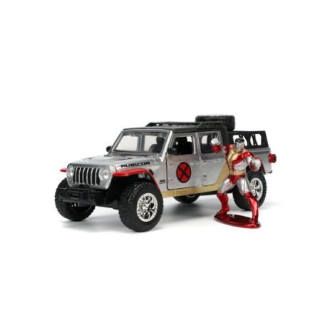 Jada Marvel Jeep Gladiator + Figurina Colossus 1:32 - imagine 2