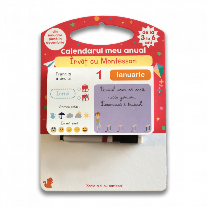 Calendar Educativ Anual DPH Invat cu Montessori