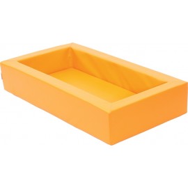 Patut cresa portocaliu Moje Bambino cu saltea