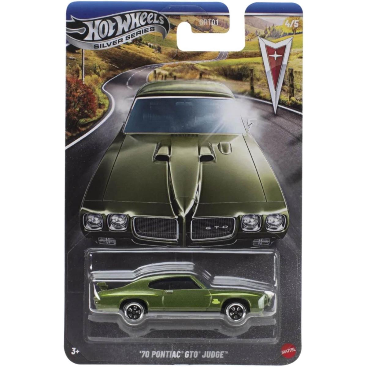 Hot Wheels '70 Pontiac GTO Judge Masinuta Metalica