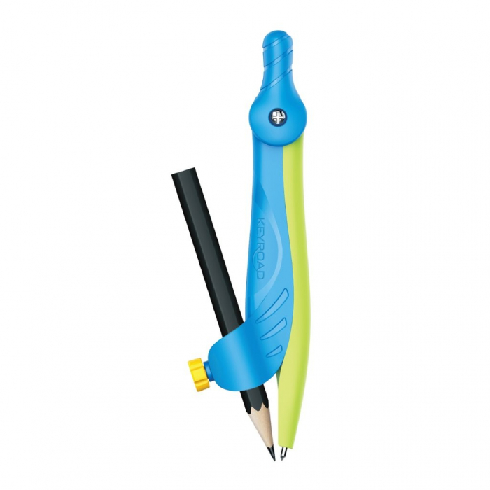 Compas Plastic Keyroad, 2 Culori, Ergonomic