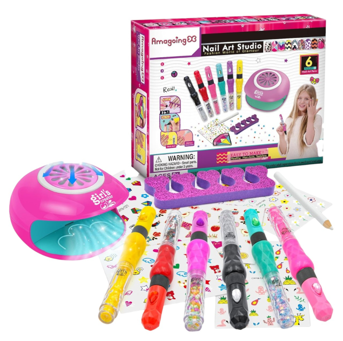 Set Salon Manichiură Krista cu Lampă Uscare
