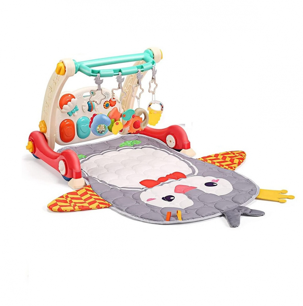 Antepremergator MalPlay 2in1 Grey + Salteluta Joaca - imagine 7