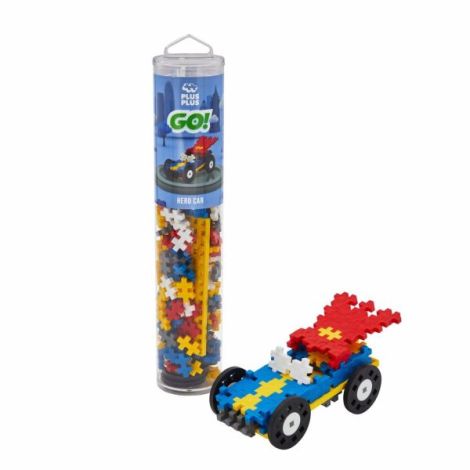 Set Plus-Plus 200 piese Masini - Jucărie Educativă STEM - imagine 2