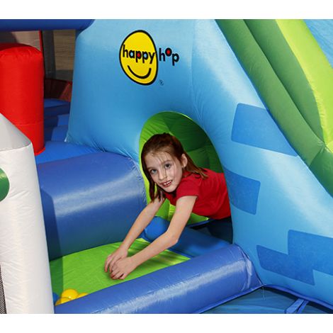 Castel Gonflabil Happy Hop Big House | 6 Zone de Joaca - imagine 7