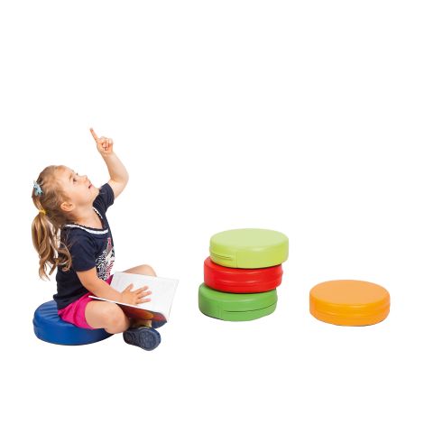 Perna Puf Portocalie Moje Bambino | 30cm Didactică - imagine 2