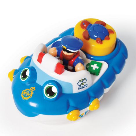 Barca Politie Perry Wow W10347 cu Jeturi de Apa - imagine 4