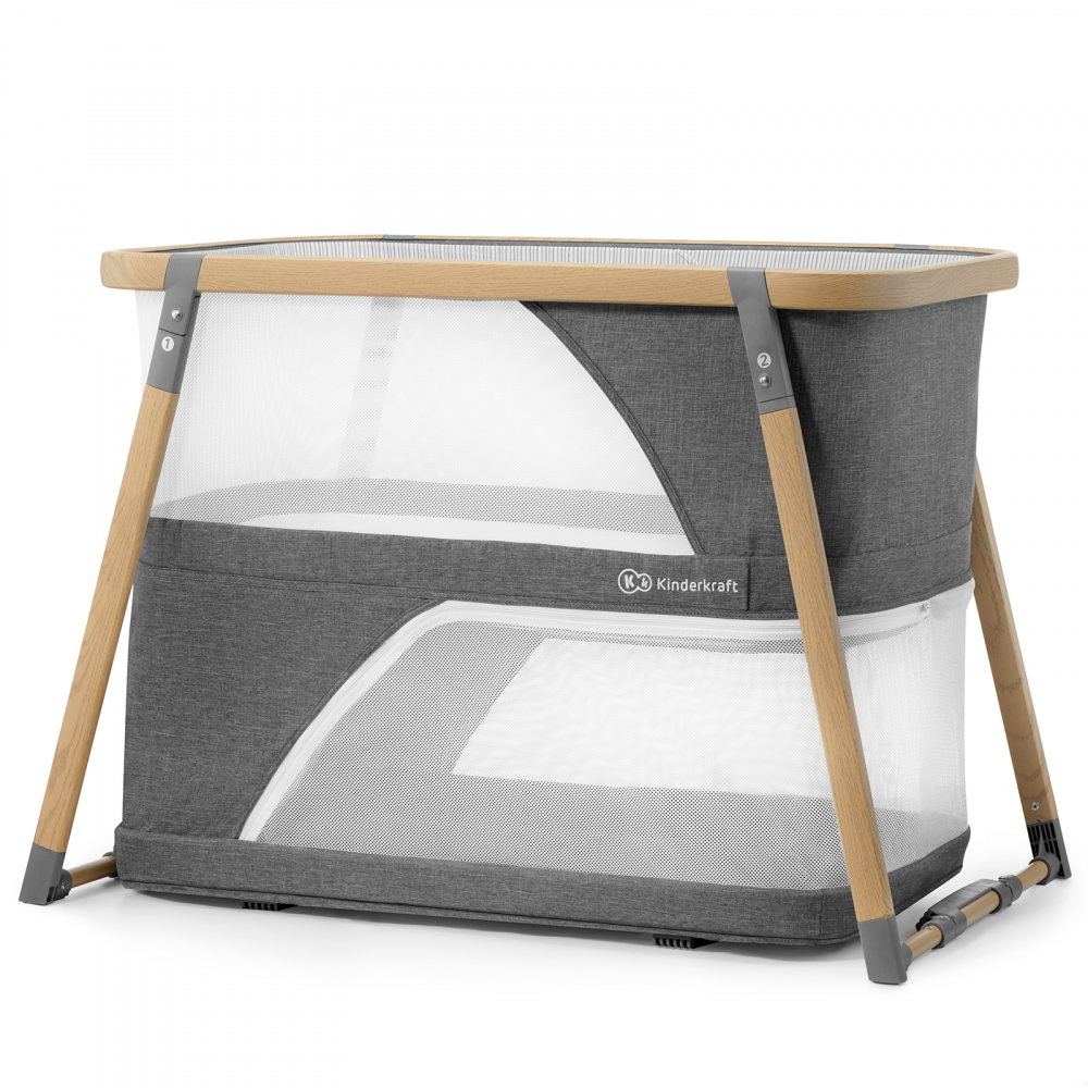 Patut de calatorie 4-in-1 Kinderkraft Sofi Grey - imagine 8