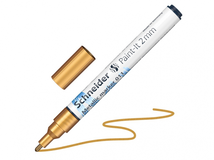Marker Schneider Paint-It 011 Gold, 2 mm