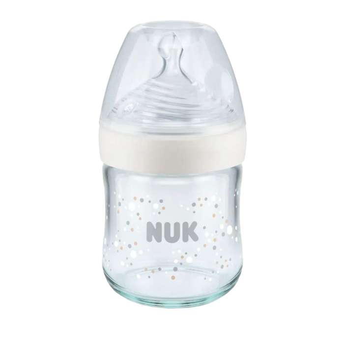 Biberon Nuk Nature Sense 120ml, Control Temperatură