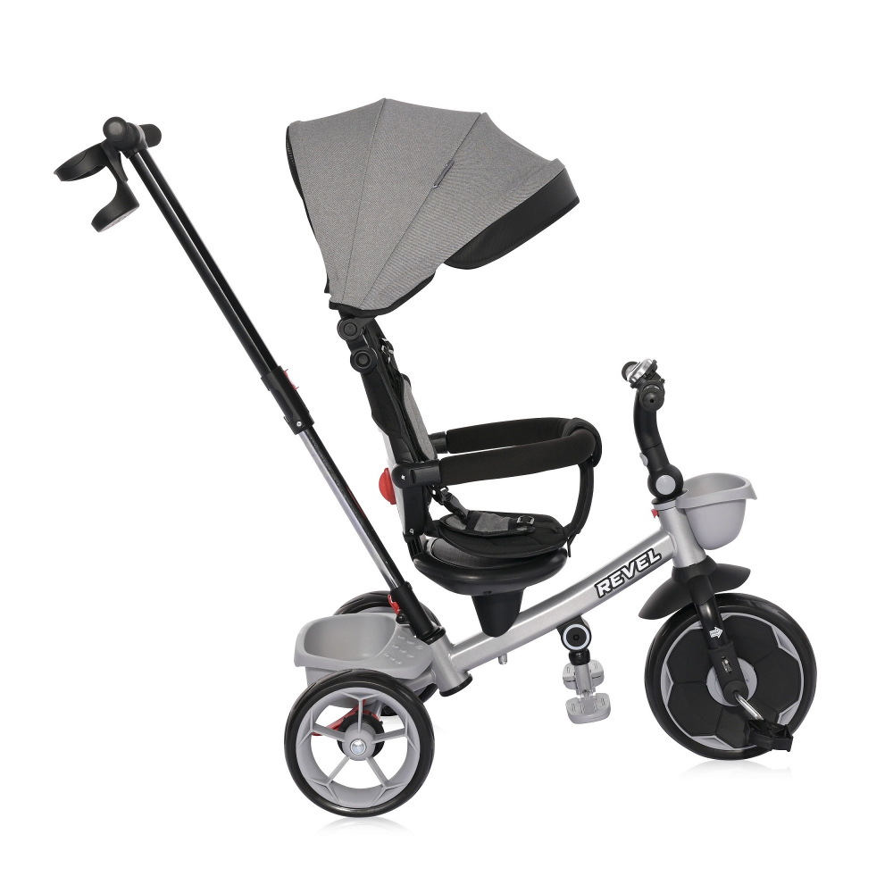 Tricicleta Lorelli Revel Grey, Scaun Rotativ 360°