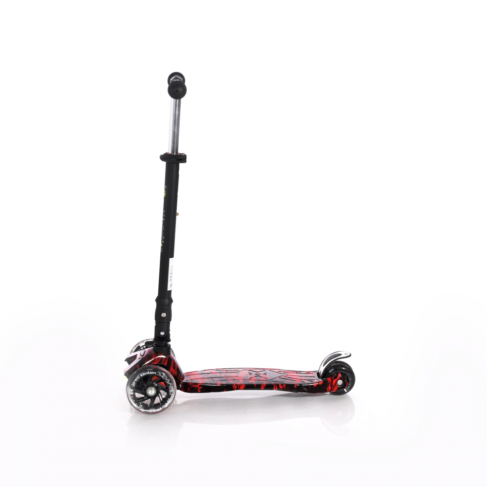 Trotineta Lorelli Rapid Red Fire, 4 roti LED