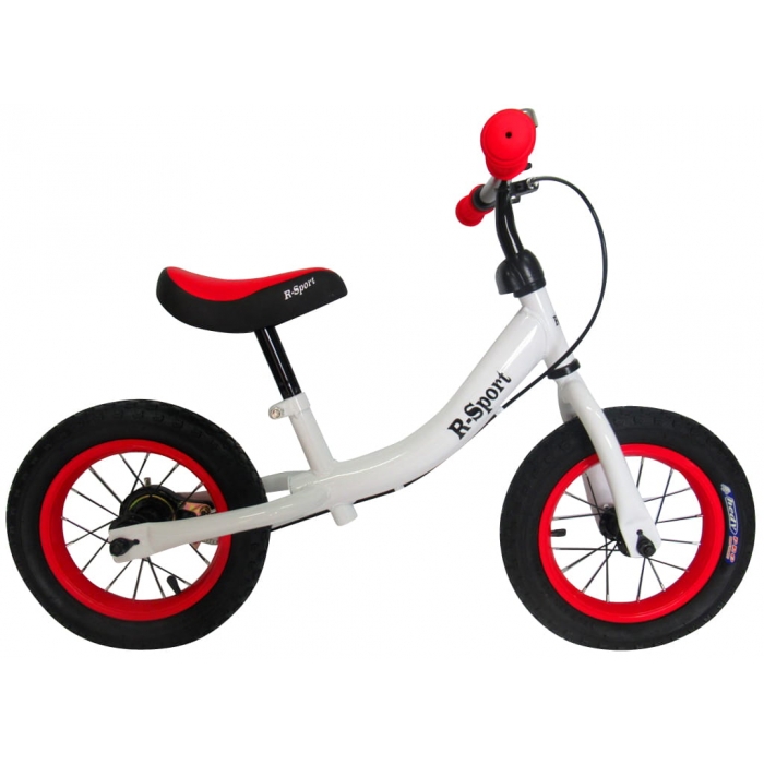 Bicicleta Balans R-sport R3 Alb-Rosu 11" - imagine 2