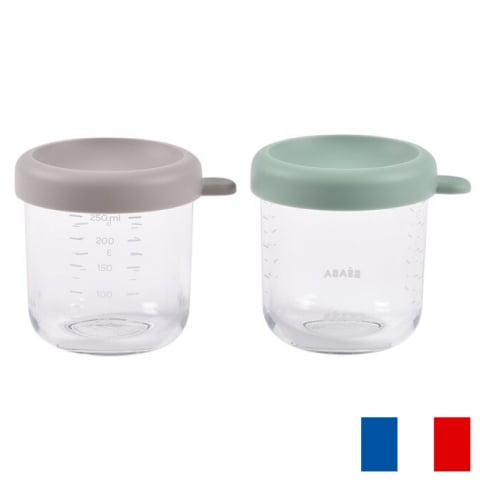 Set 2 Recipiente Sticla Beaba 250ml - imagine 4