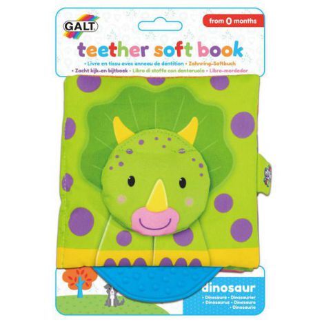 Carticica Moale Dinozaur Galt, cu Zgomot - imagine 2