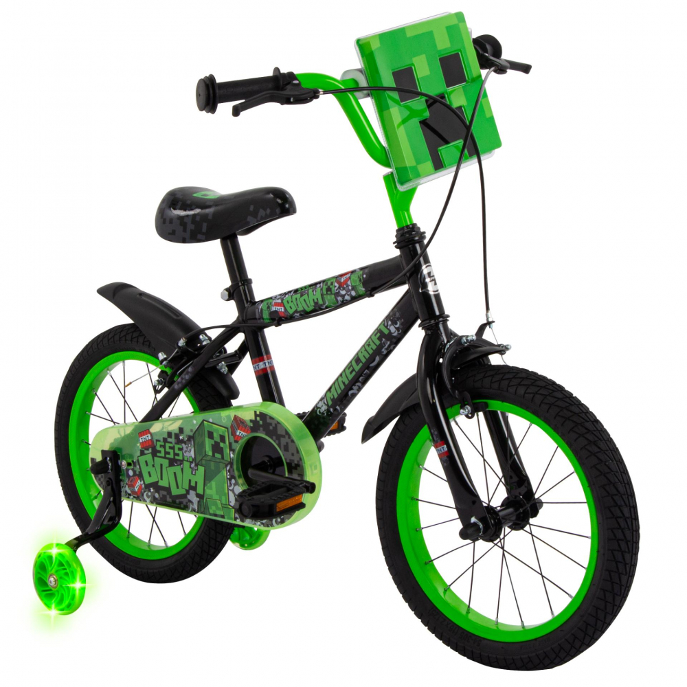 Huffy Minecraft 16" Bicicleta Copii - imagine 10