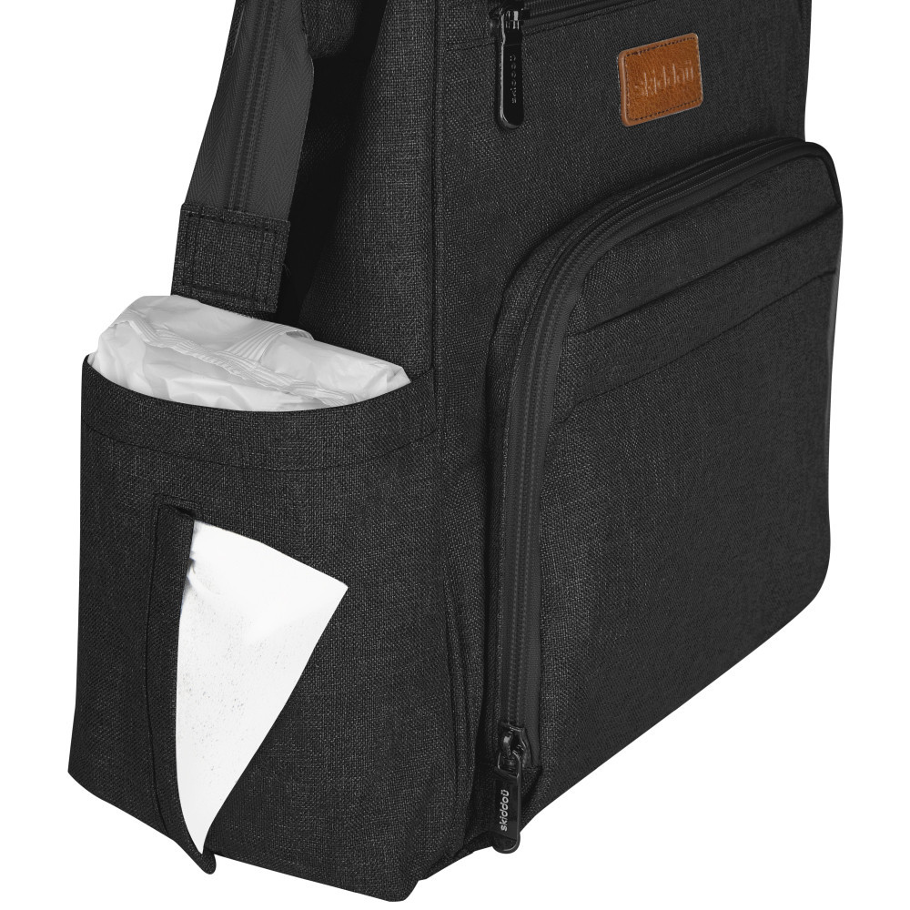 Rucsac Skiddou Astrid 2în1 Multifuncțional, Negru - imagine 4