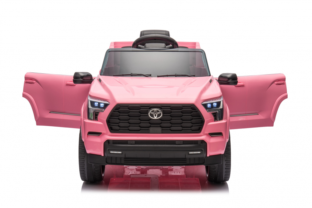 Toyota Sequoia Pink 50W - Masinuta Electrica Copii - imagine 6
