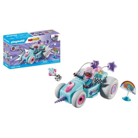 Playmobil Kart Unicorn Pullback Jucărie