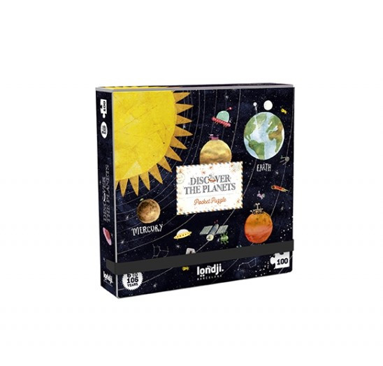 Puzzle Londji Cosmos 100 piese - Călătorește în spațiu