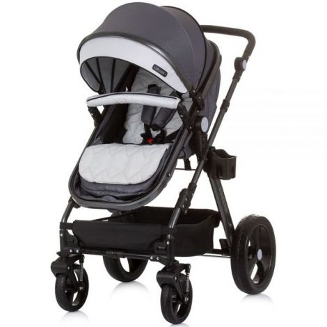 Chipolino Havana 3 in 1 - Carucior Premium Silver Grey - imagine 3