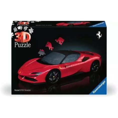 Puzzle 3D Ferrari SF 90 - Ravensburger - imagine 2