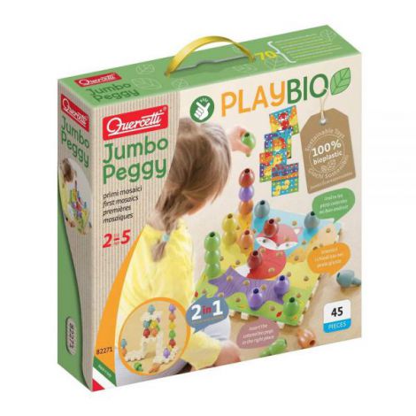 Quercetti Jumbo Peggy Bio - Joc Educativ 2-5 ani