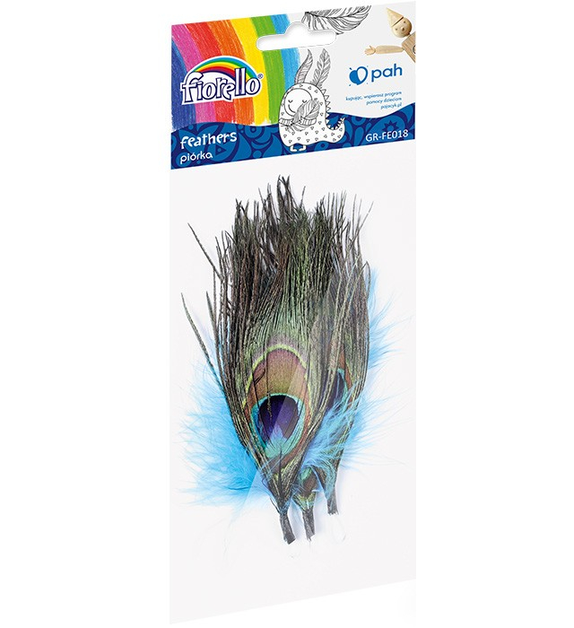 Set 3 Pene Paun 14-16cm Fiorello | Crafts