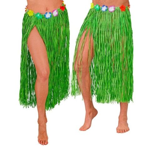 Fusta Hawaii Verde Widmann | Petrecere Tropicale - imagine 4