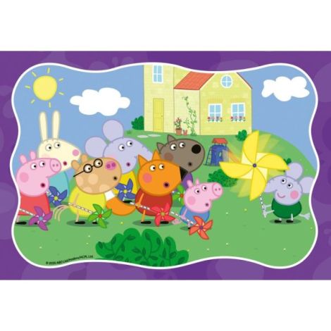 Puzzle Ravensburger Peppa Pig 2x24 piese - imagine 4