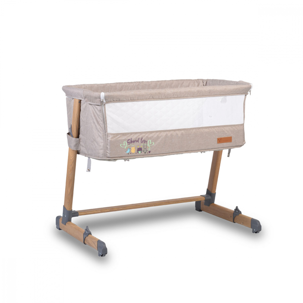 Patut Co-Sleeper Cangaroo Wood Beige - imagine 11