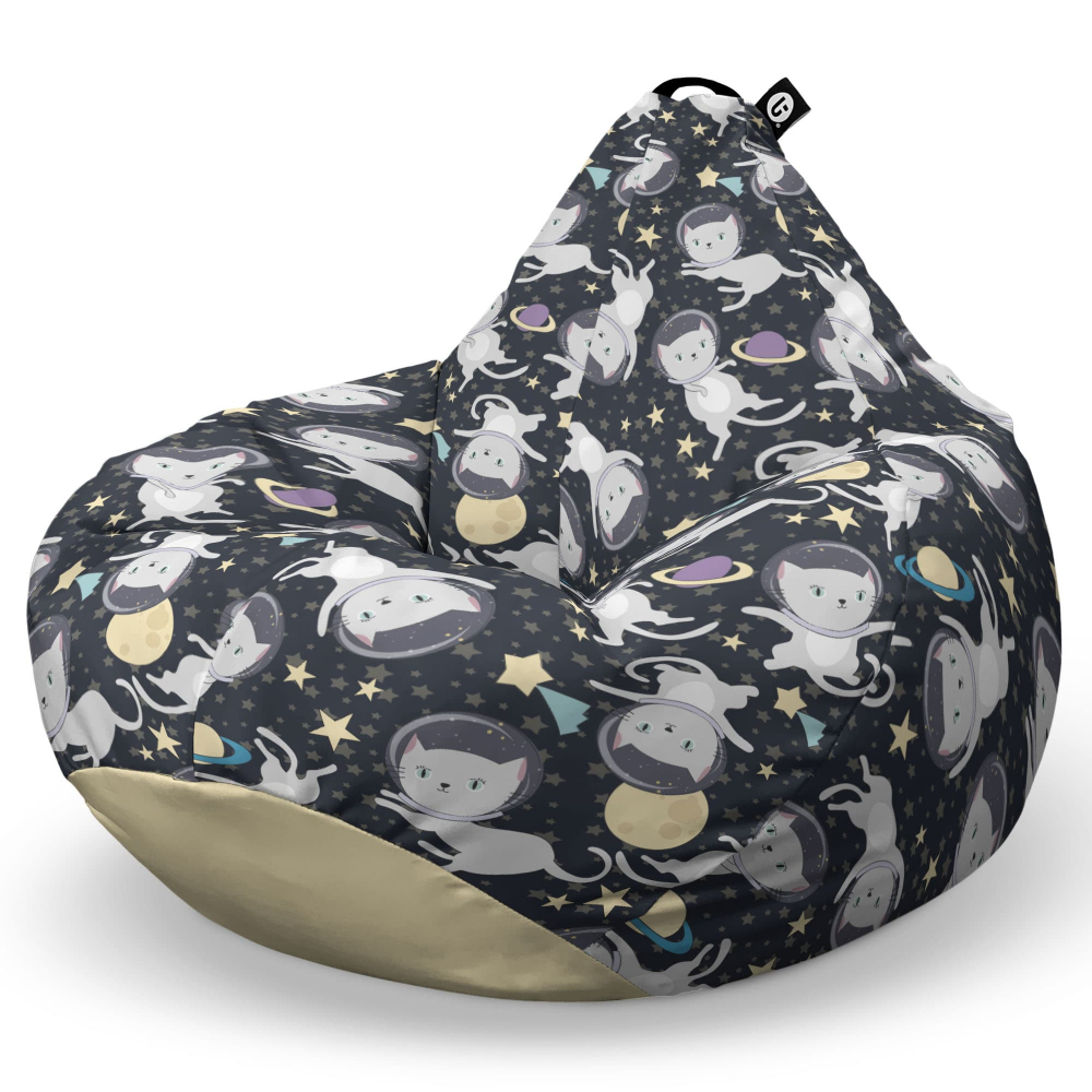 Fotoliu Puf XL Pisici Updeco | Relaxare & Design - imagine 6